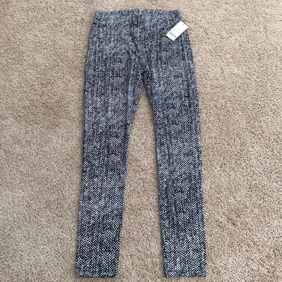 NWT! Bar lll Size S Black combo full length tights - Picture 1 of 7